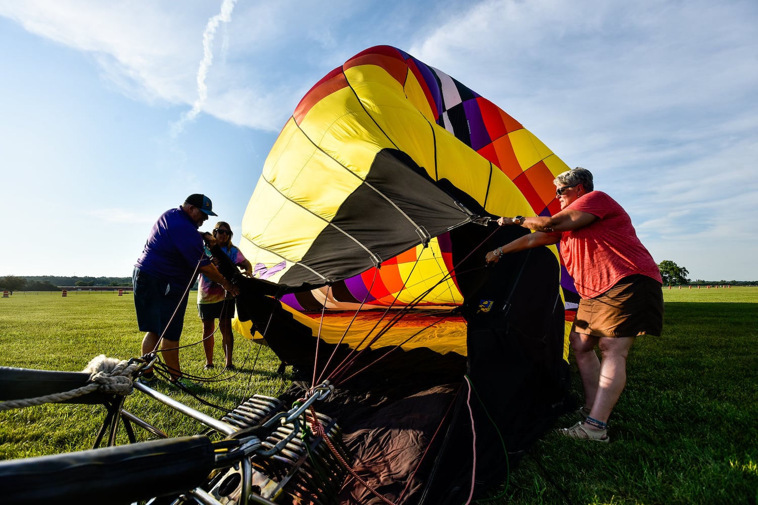 Balloons take to the air for Ohio Challenge hot air balloon festival