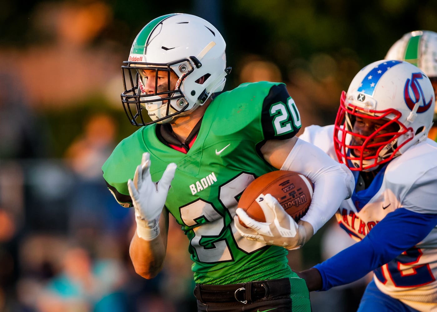 Badin vs Carroll Football