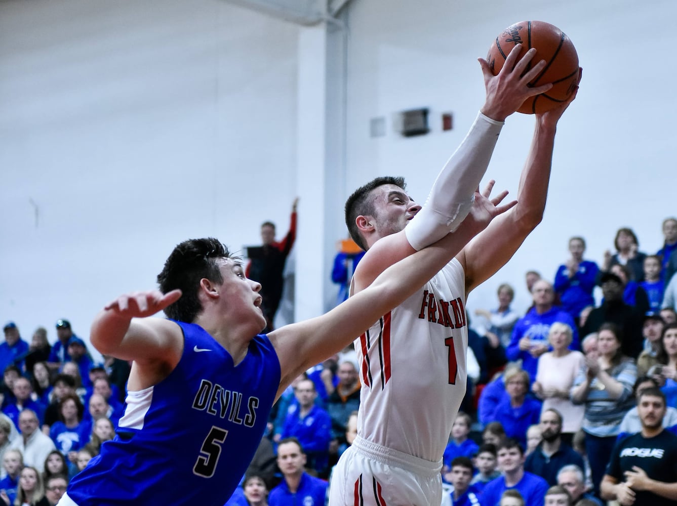 Franklin vs Brookville basketball