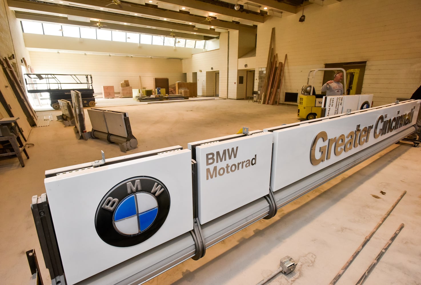 Former Middletown senior center finding new life as BMW motorcycle dealership