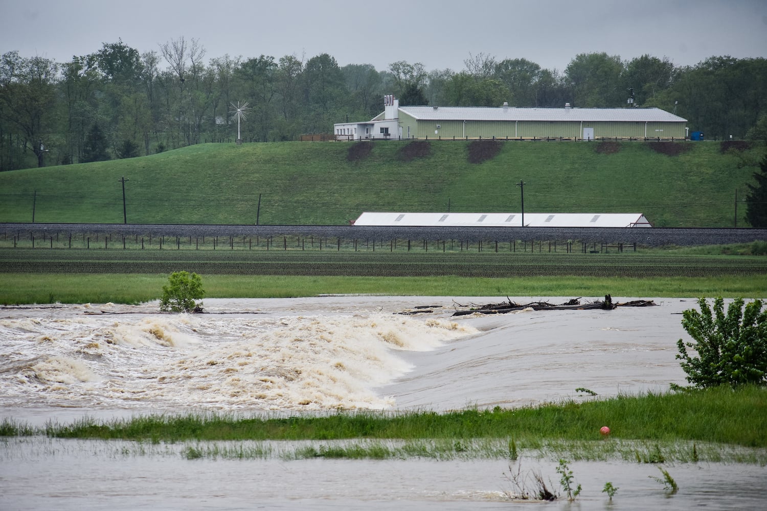 PHOTOS: Heavy rain causes flooding in Butler County