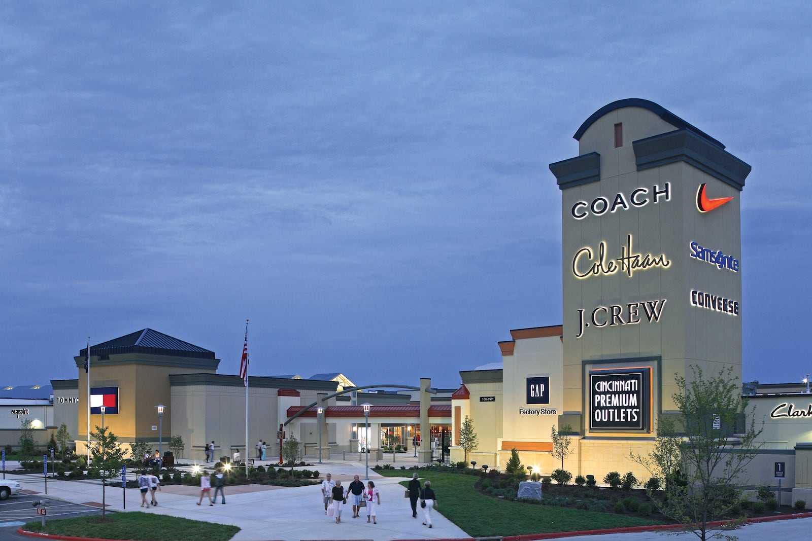 Cincinnati Premium Outlets in Monroe. CONTRIBUTED