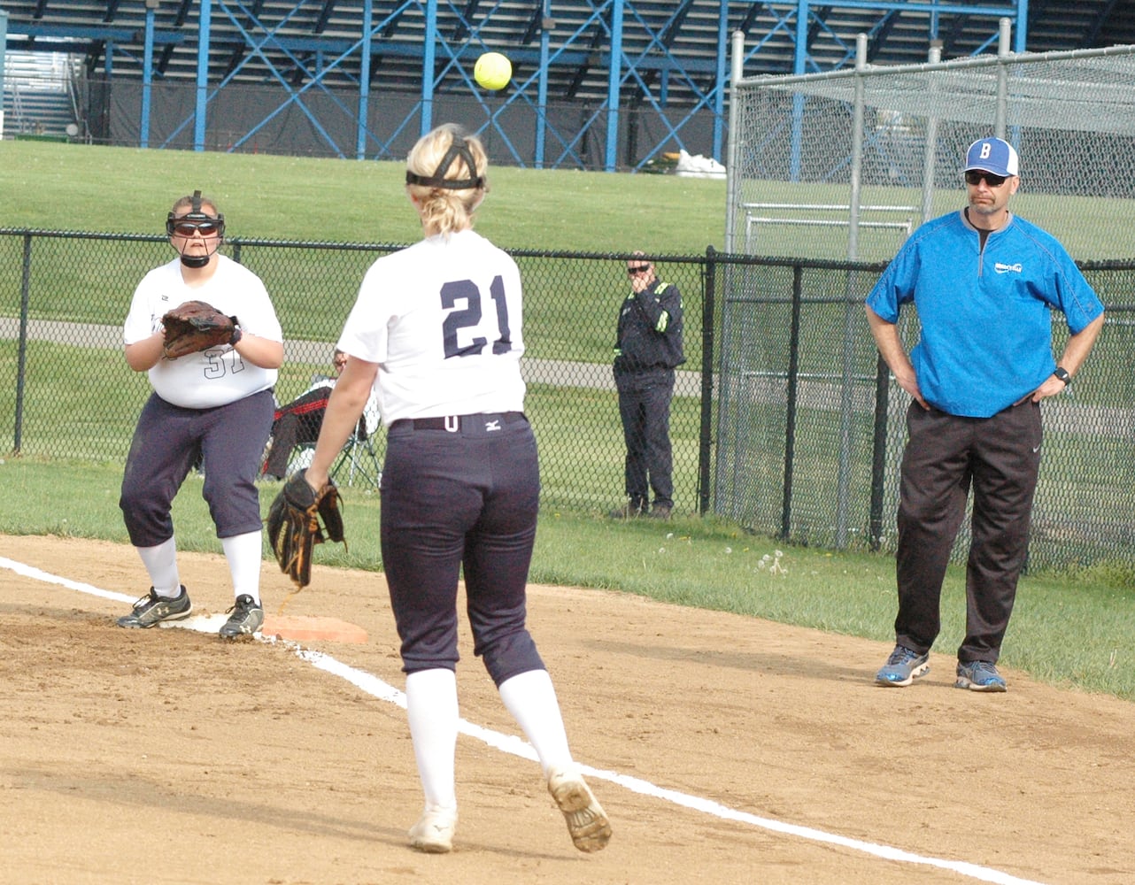 PHOTOS: Monroe Vs. Brookville High School Softball