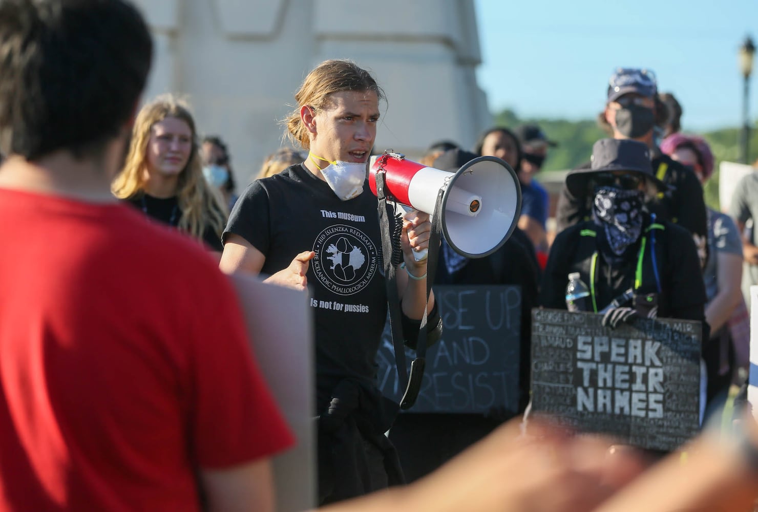 PHOTOS Crowd gathers at West Chester protest