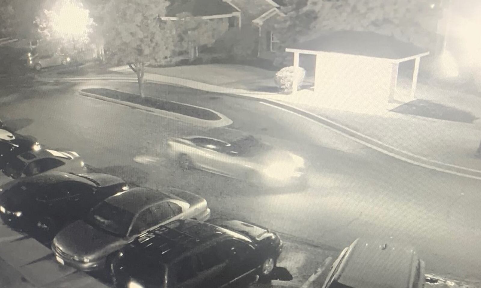 Fairfield Twp. Police have released a photo of a suspect vehicle in an early morning shooting that injured one man on Wildbranch Road. SUBMITTED