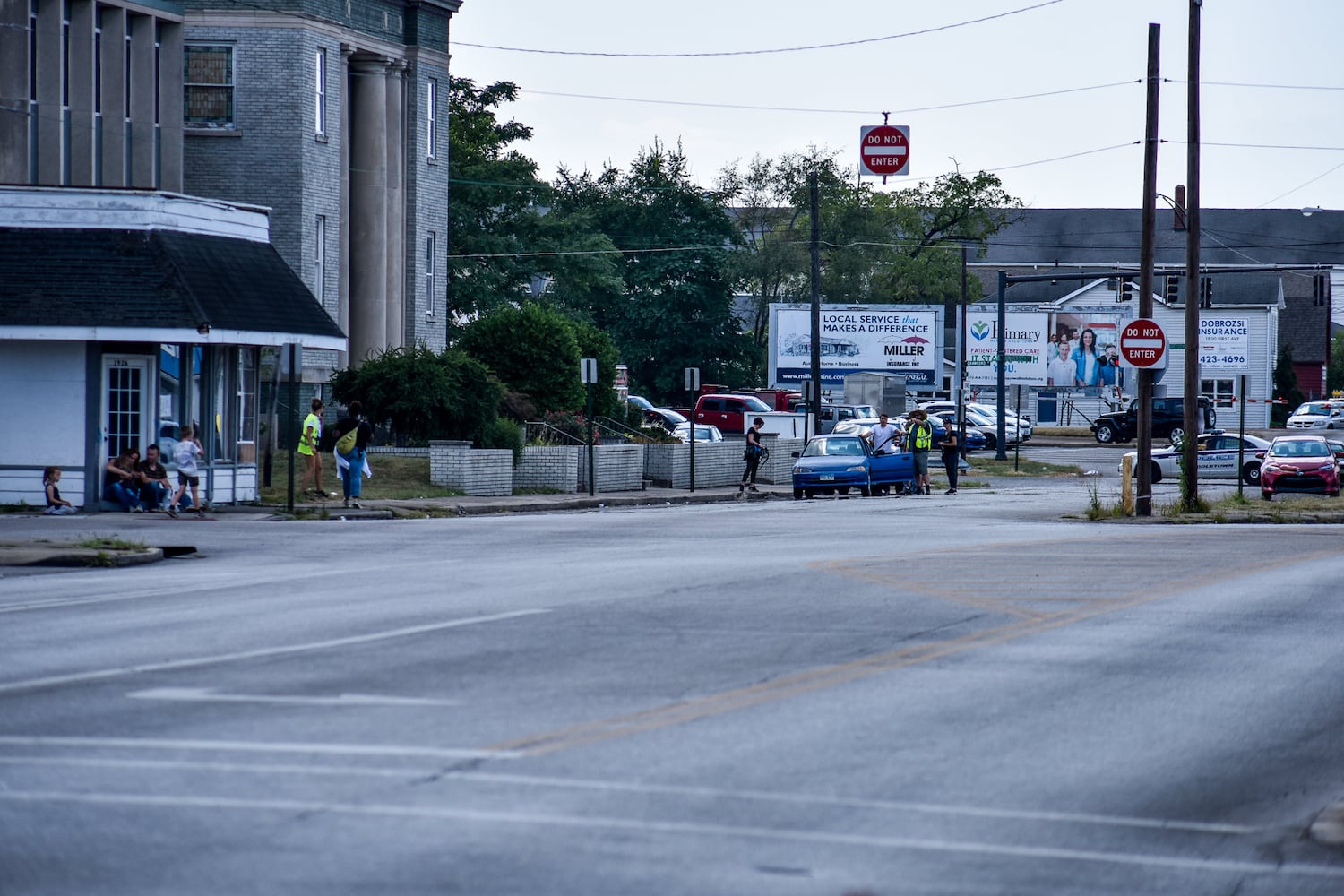 Scenes filmed in downtown Middletown for Hillbilly Elegy movie