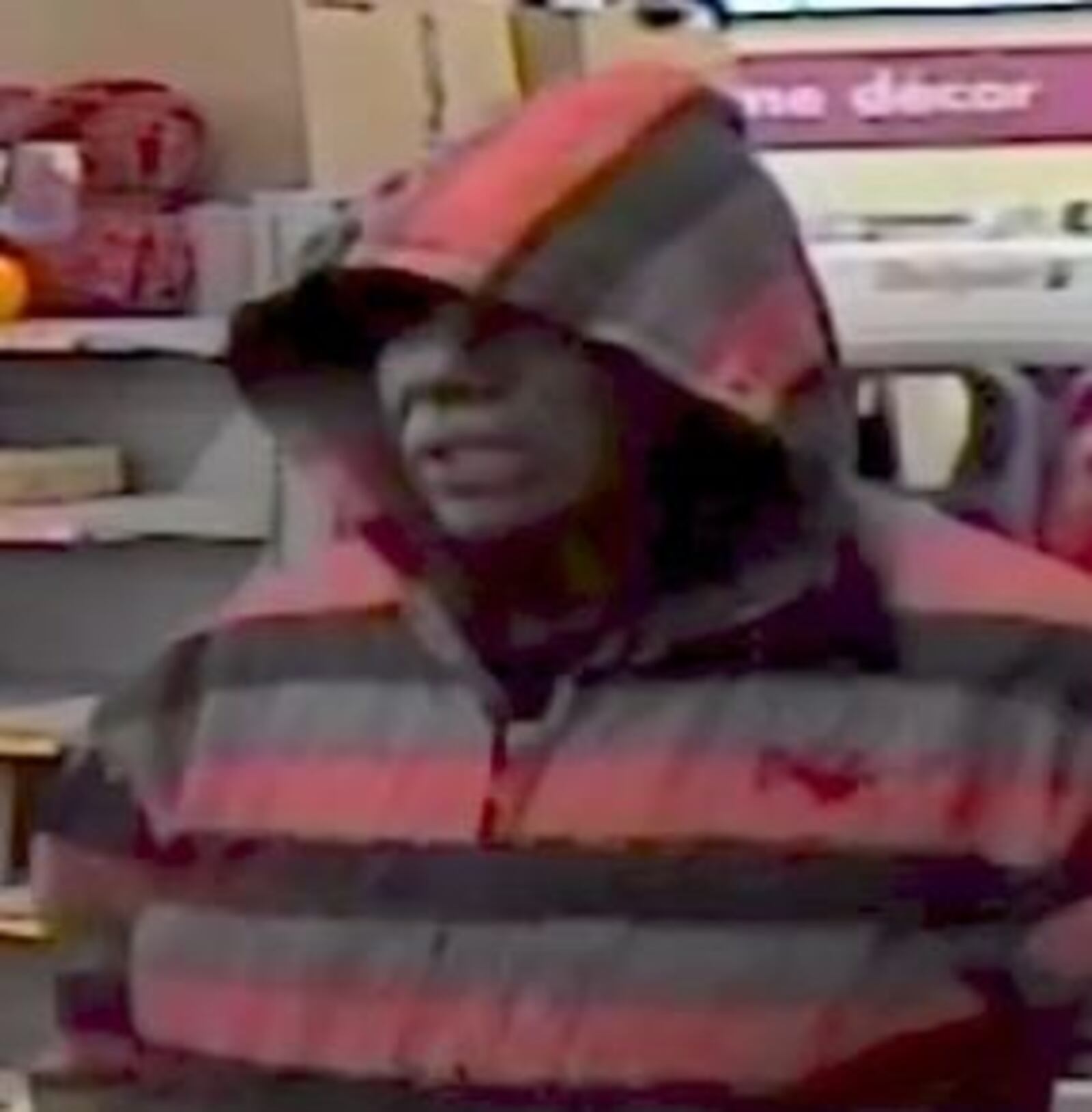 Store security photo of a suspect in an attempted robbery of the Family Dollar on South Main Street in Lemon Twp. on Tuesday night. BUTLER COUNTY SHERIFF'S OFFICE