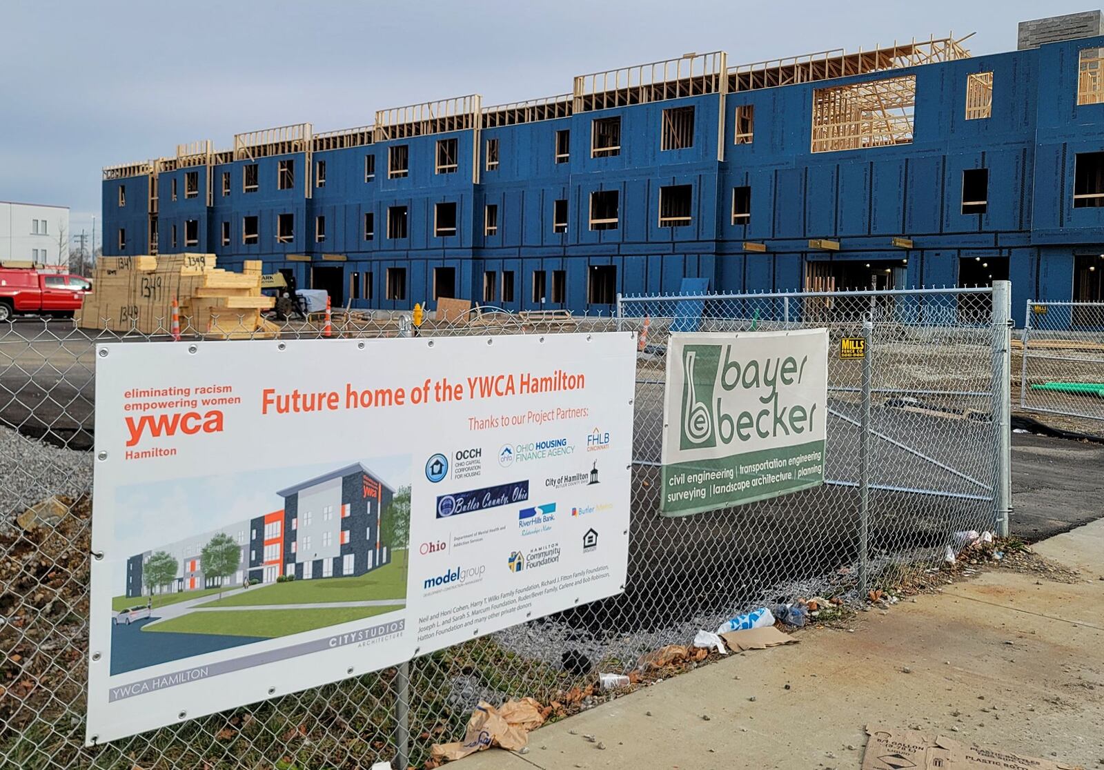 YWCA Hamilton is building a new $11 million-plus campus and affordable housing apartments to help women have safe housing. When it is completed, the Y will move from its current facility in Hamilton's downtown. NICK GRAHAM/STAFF