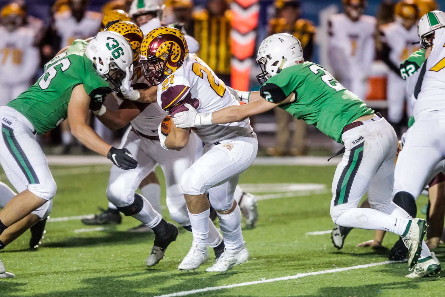 Badin beats Ross in first round of football playoffs