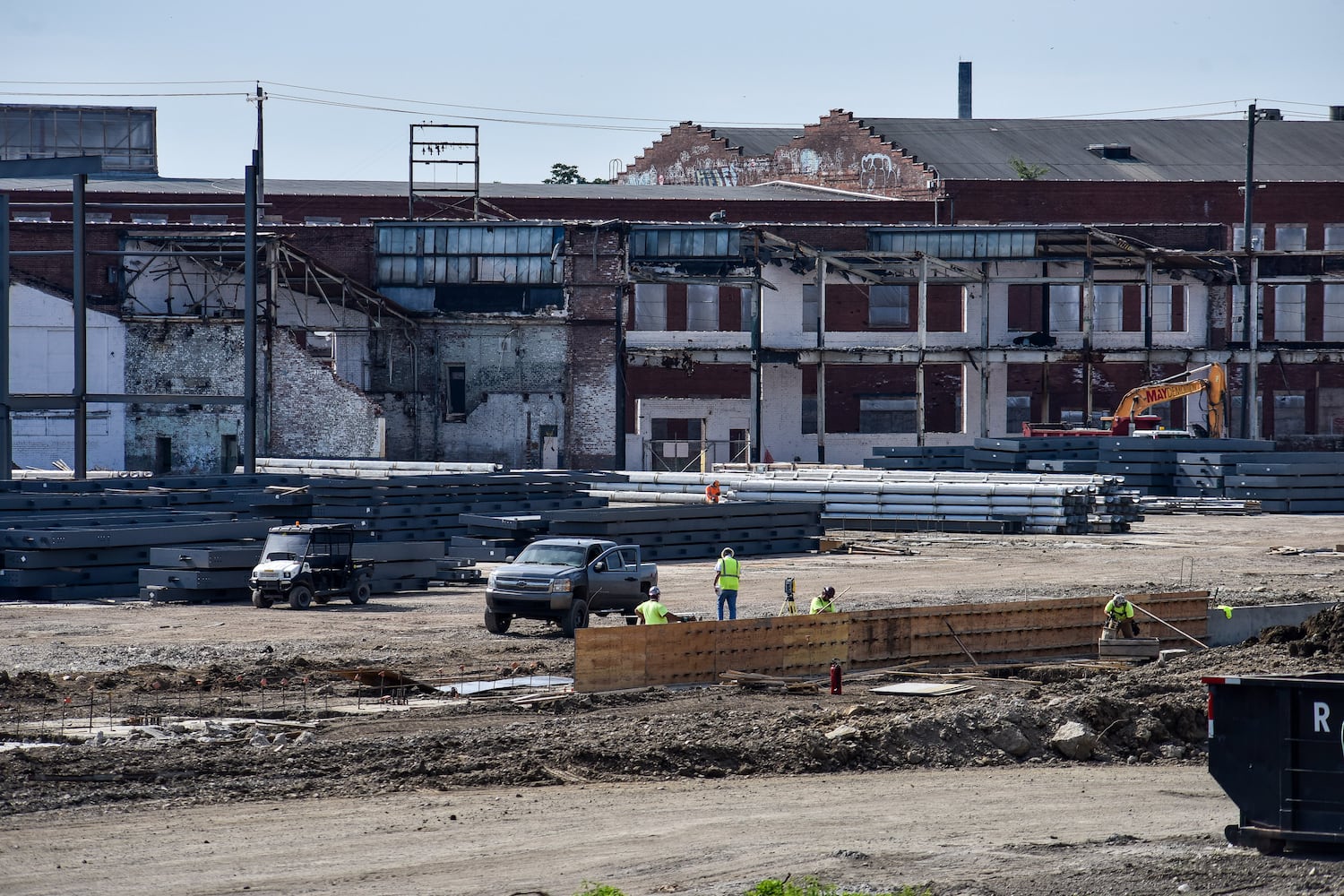 Tour of Spooky Nook Sports Champion Mill construction