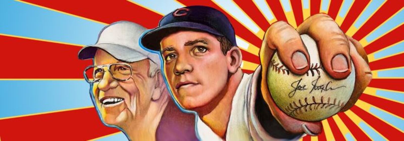 Caption: A mural of a young and older Joe Nuxhall, the beloved Cincinnati Reds pitcher from Hamilton and later a radio announcer, will be painted this summer on the side of Clark’s Sporting Goods at 15 S. B St. 