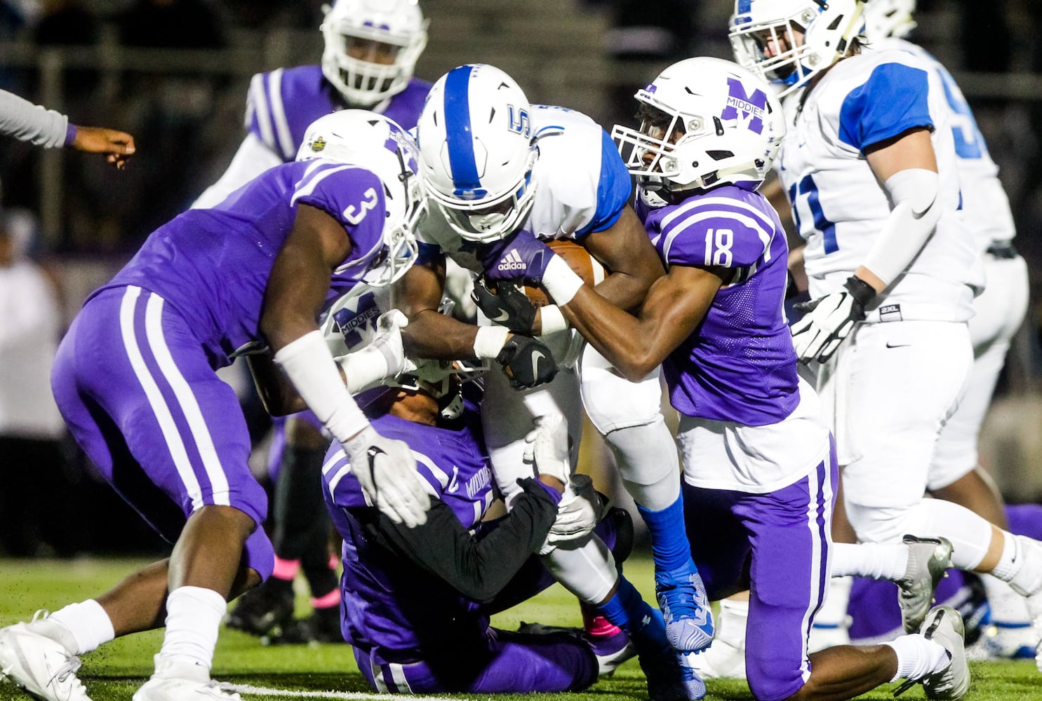 Hamilton Big Blue football beats Middletown Middies Friday, Oct. 19