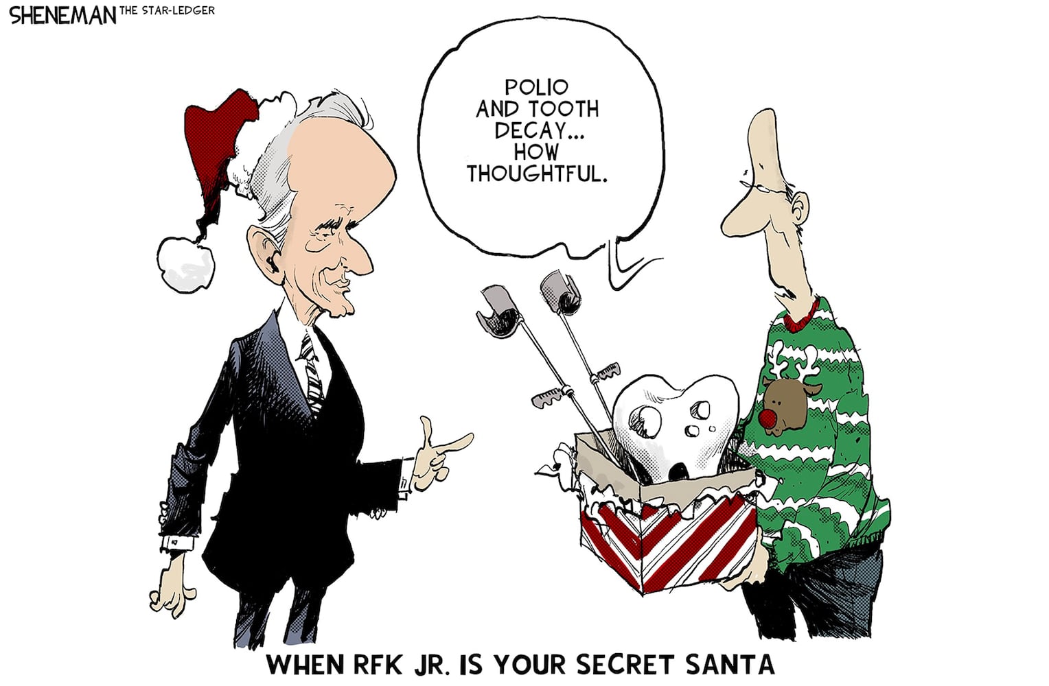 CARTOONS: Drew Sheneman, Dec. 22, 2024