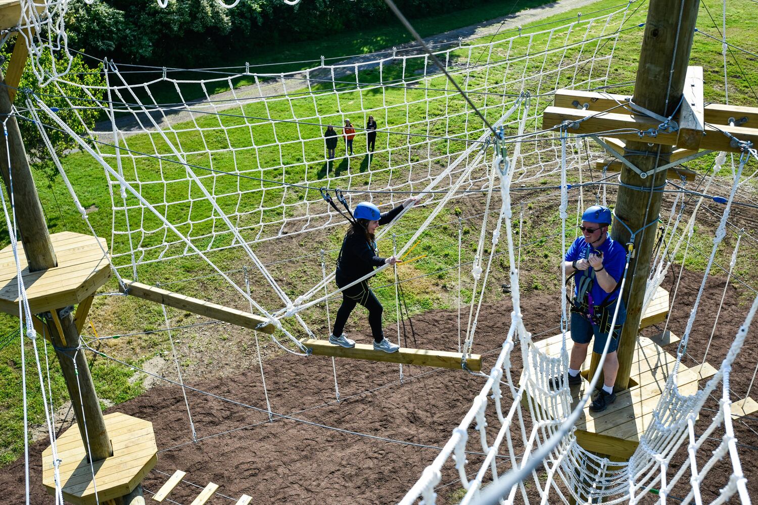 High ropes course now open at YMCA's Camp Campbell Gard in Butler County