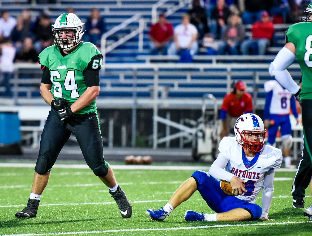 Badin vs Carroll Football