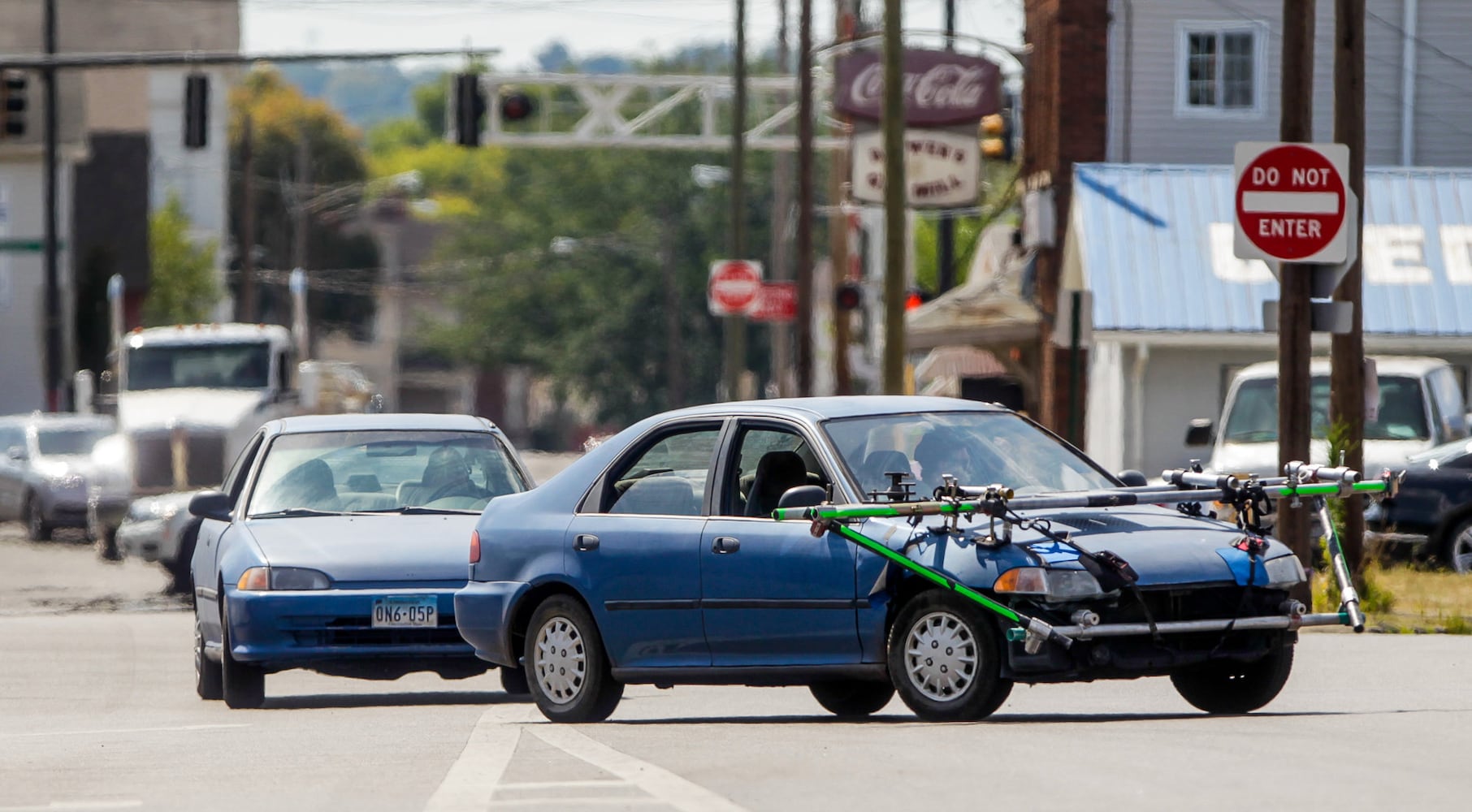 Scenes filmed in downtown Middletown for Hillbilly Elegy movie