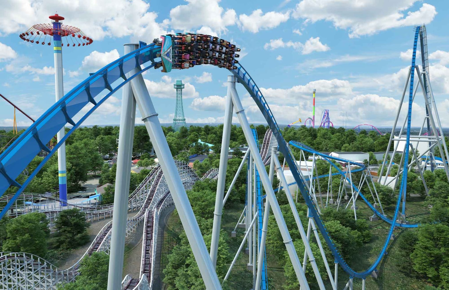 PHOTOS Kings Island’s newest roller coaster, Orion