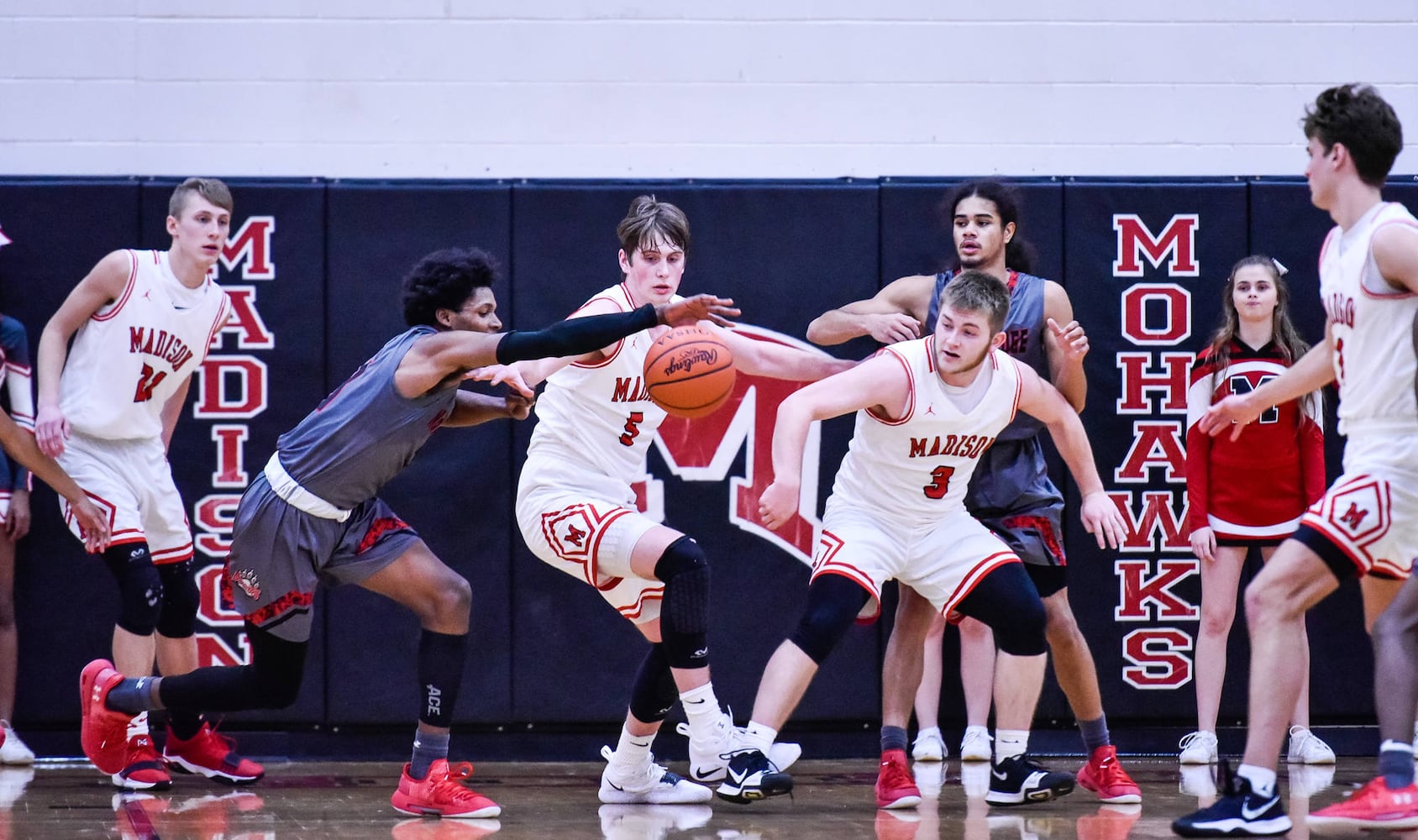 Madison vs Northridge basketball