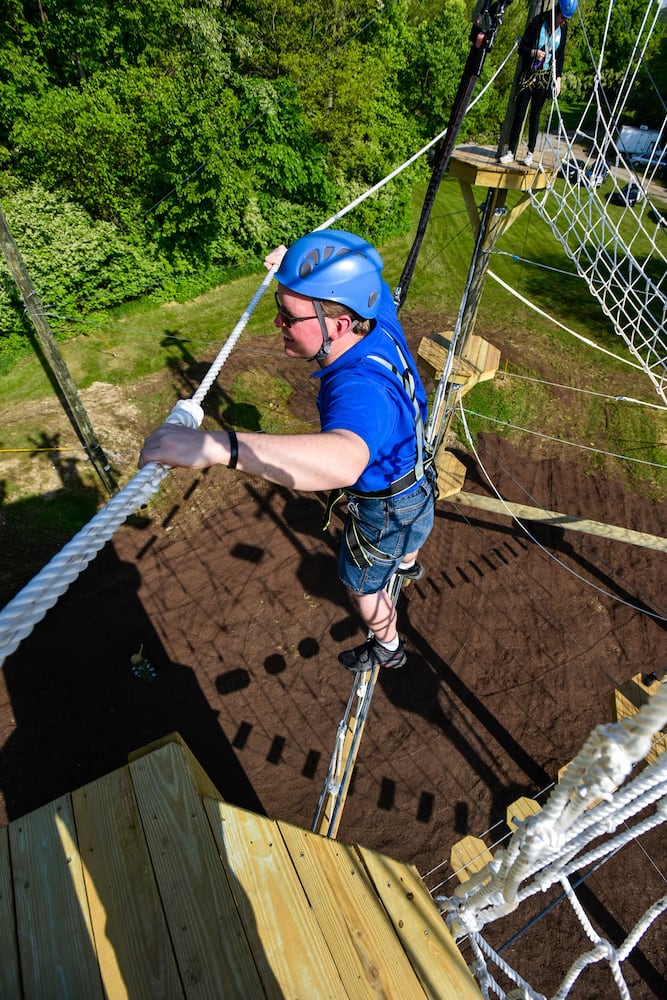 High ropes course now open at YMCA's Camp Campbell Gard in Butler County