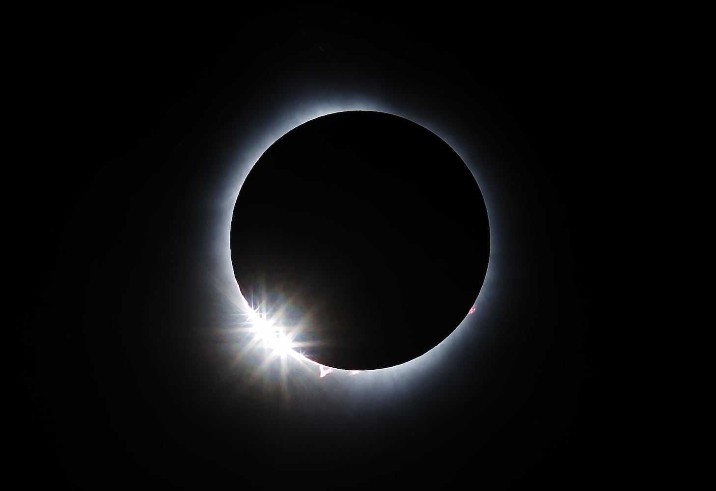 Total solar eclipse, taken from Butler County