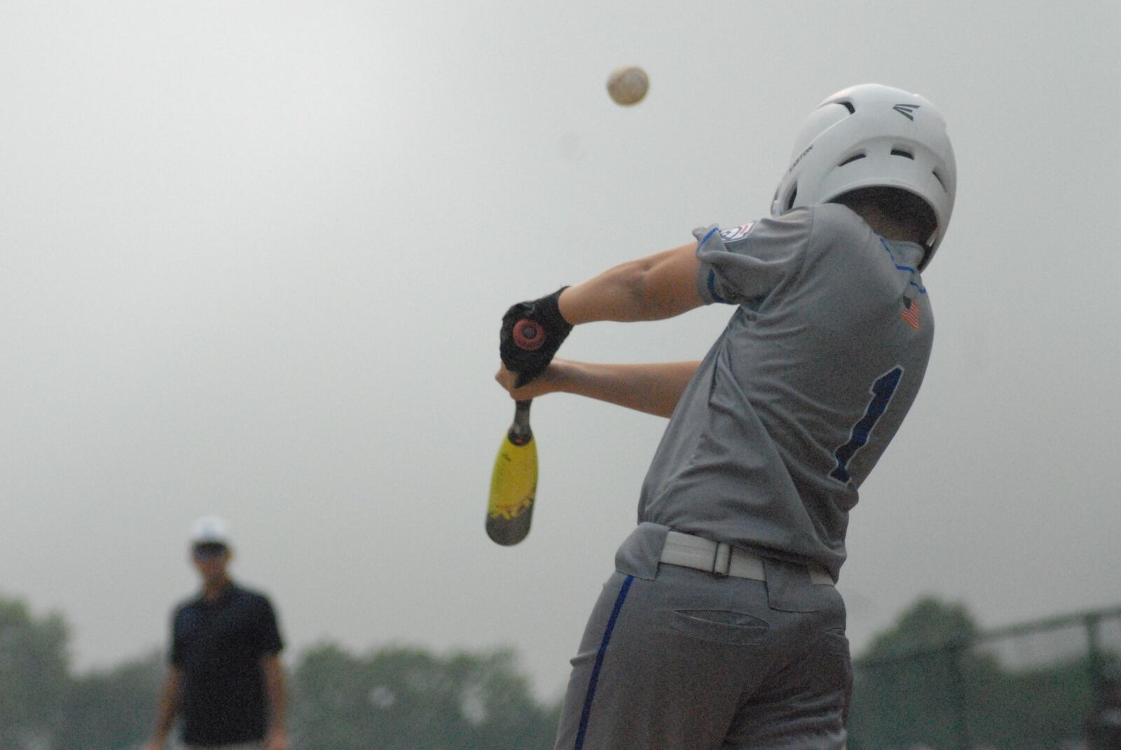 West Side’s Timmy Saurber takes a cut against Boardman on Sunday during the Ohio Little League state tournament at Englewood’s Centennial Park. West Side won 10-0 in five innings. Chris Vogt/CONTRIBUTED