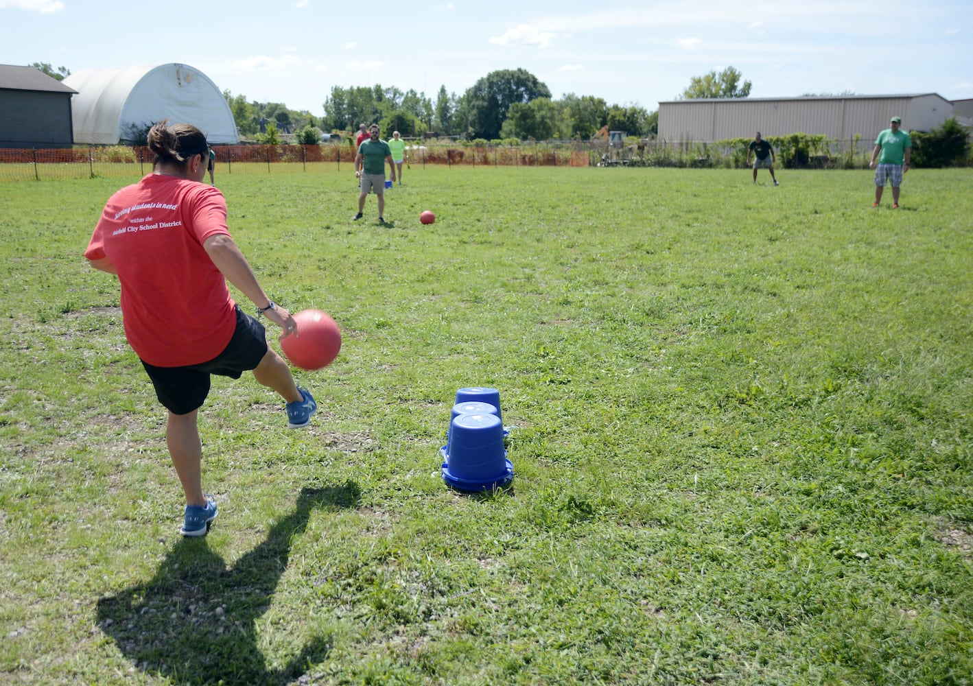 PHOTOS: Fairfield kicks into fall with Dougie & Ray's inaugural kickball tournament