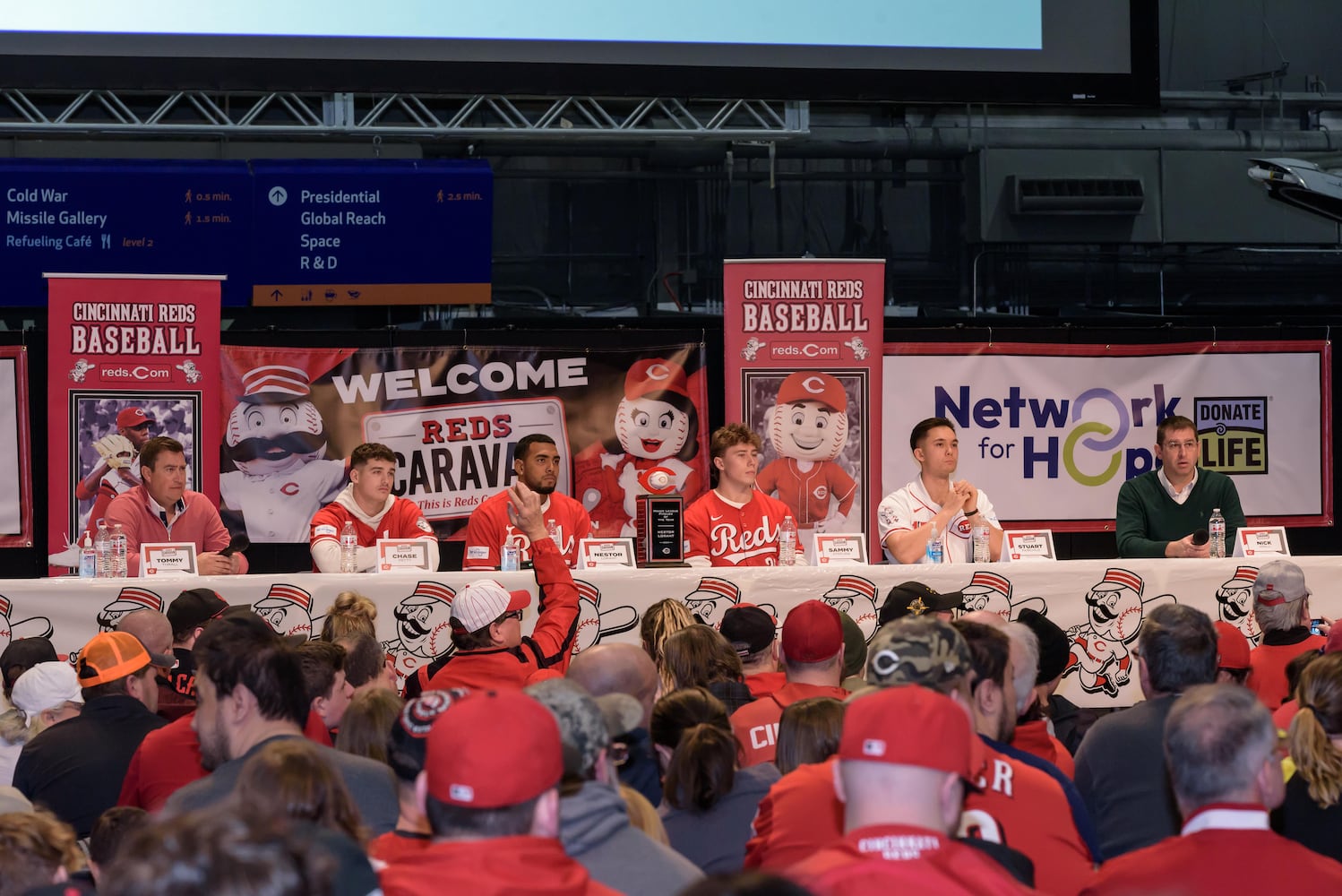 PHOTOS: 2025 Cincinnati Reds Caravan at the National Museum of the U.S. Air Force