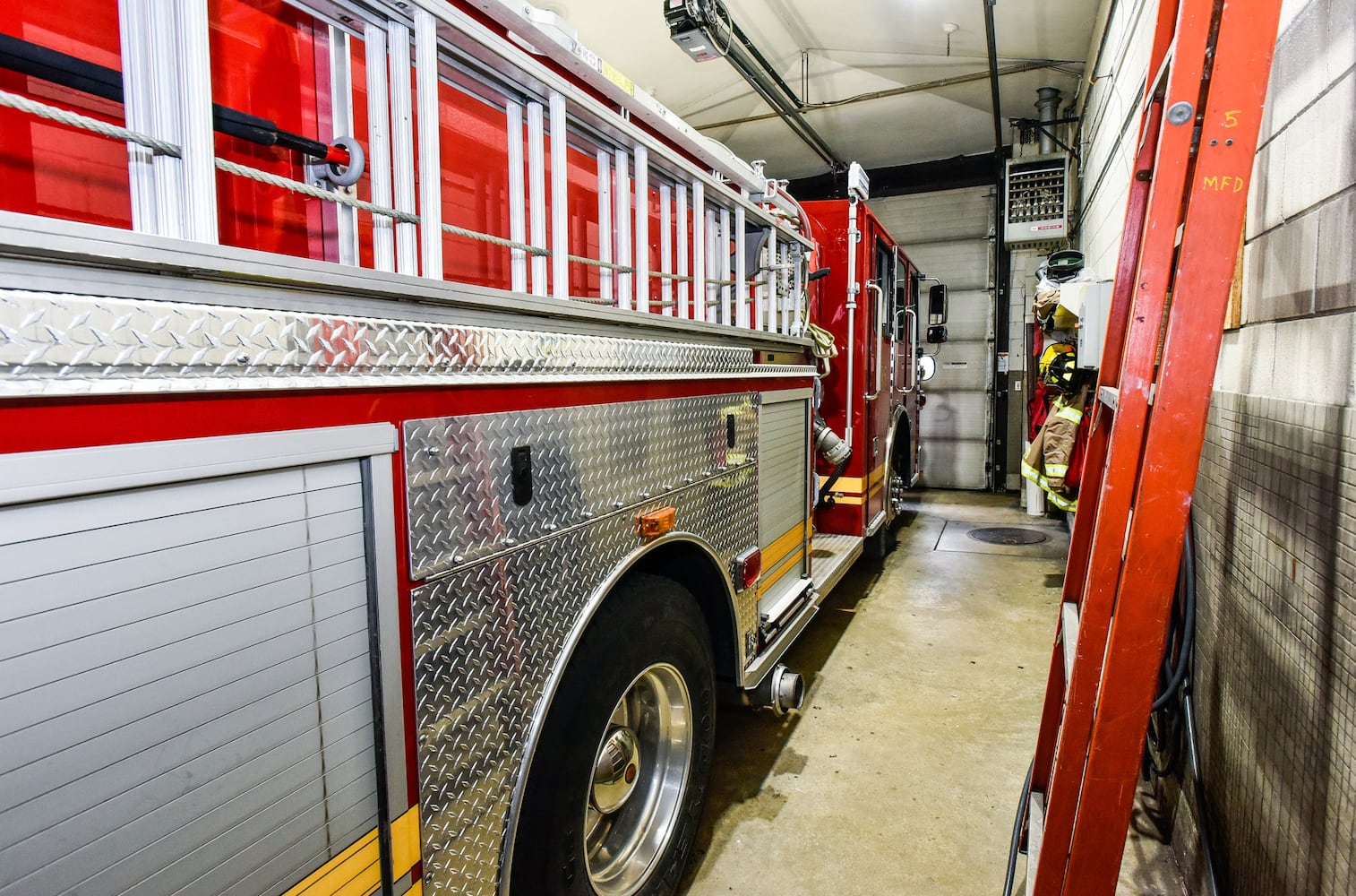 City council and officials tour Middletown fire stations