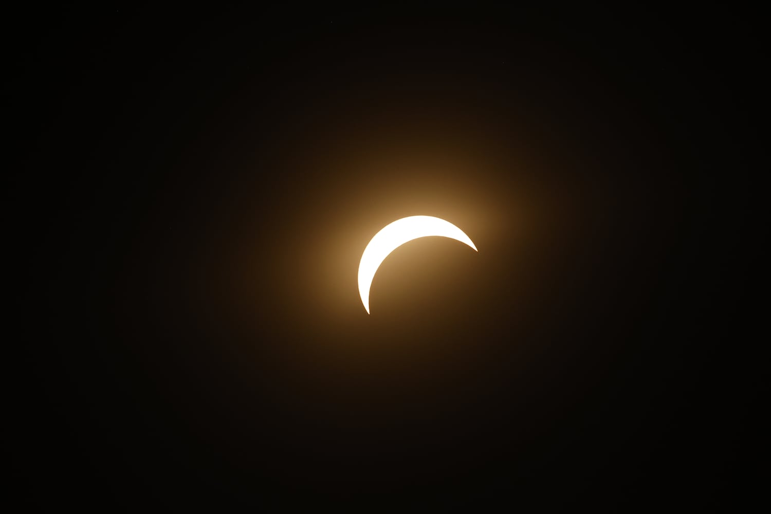 Total solar eclipse, taken from Butler County