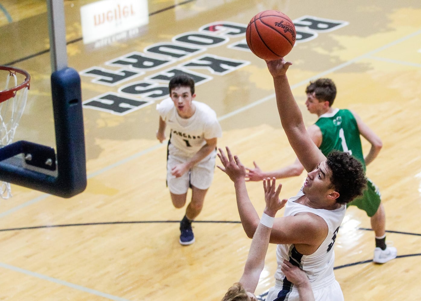 Edgewood vs Badin basketball