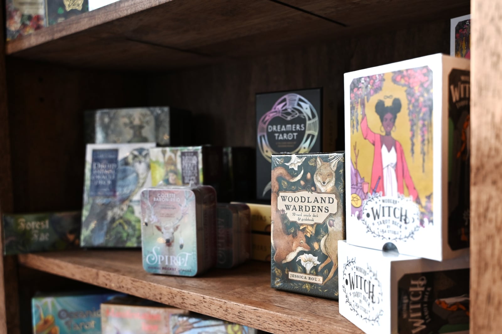 Arius and Phos, an apothecary and botanica sharing space inside Seraph by the River at 118 Main St. in Hamilton, is now open for business. Owner Isaac Reed said the store has everything for one's mystical needs, from teas and candles to tarot cards and books. MICHAEL D. PITMAN/STAFF