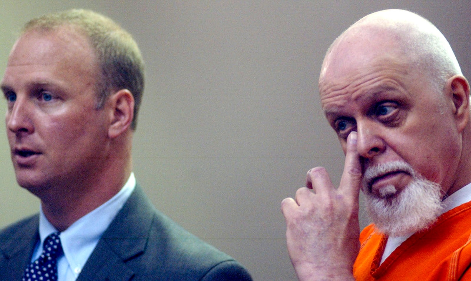 Donald Korn was arraigned this morning he pled not guilt through his attorney Greg Howard (left). TONY TRIBBLE/JOURNALNEWS