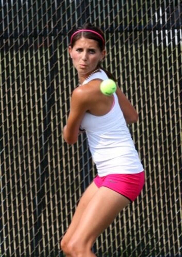 Lakota E. girls tennis practice