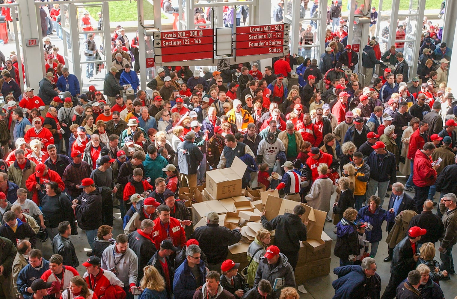 Cincinnati Reds Opening Day 2003