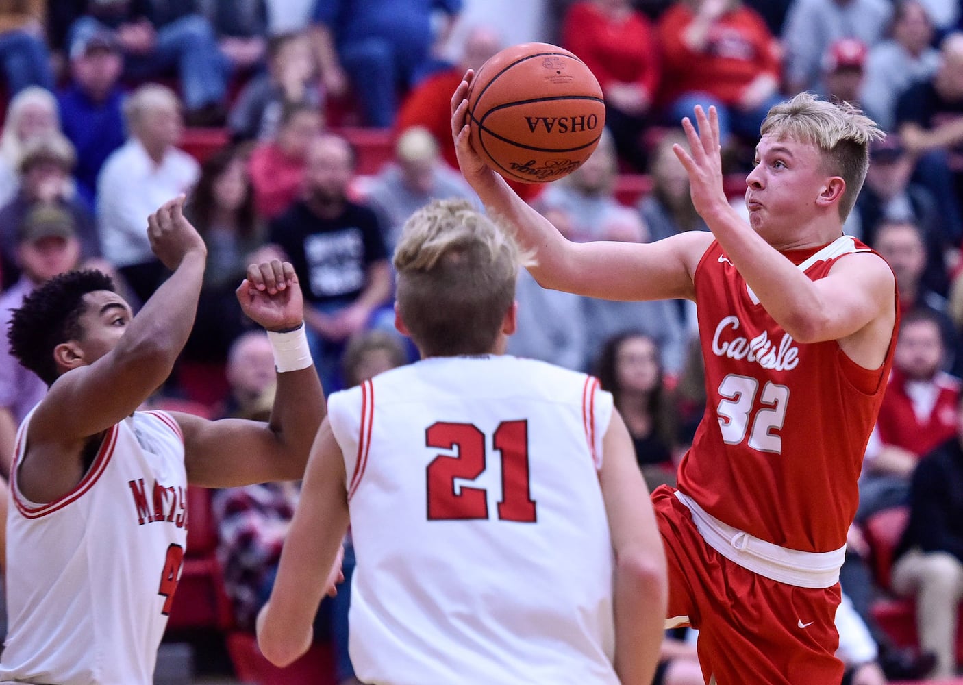 Madison vs Carlisle basketball