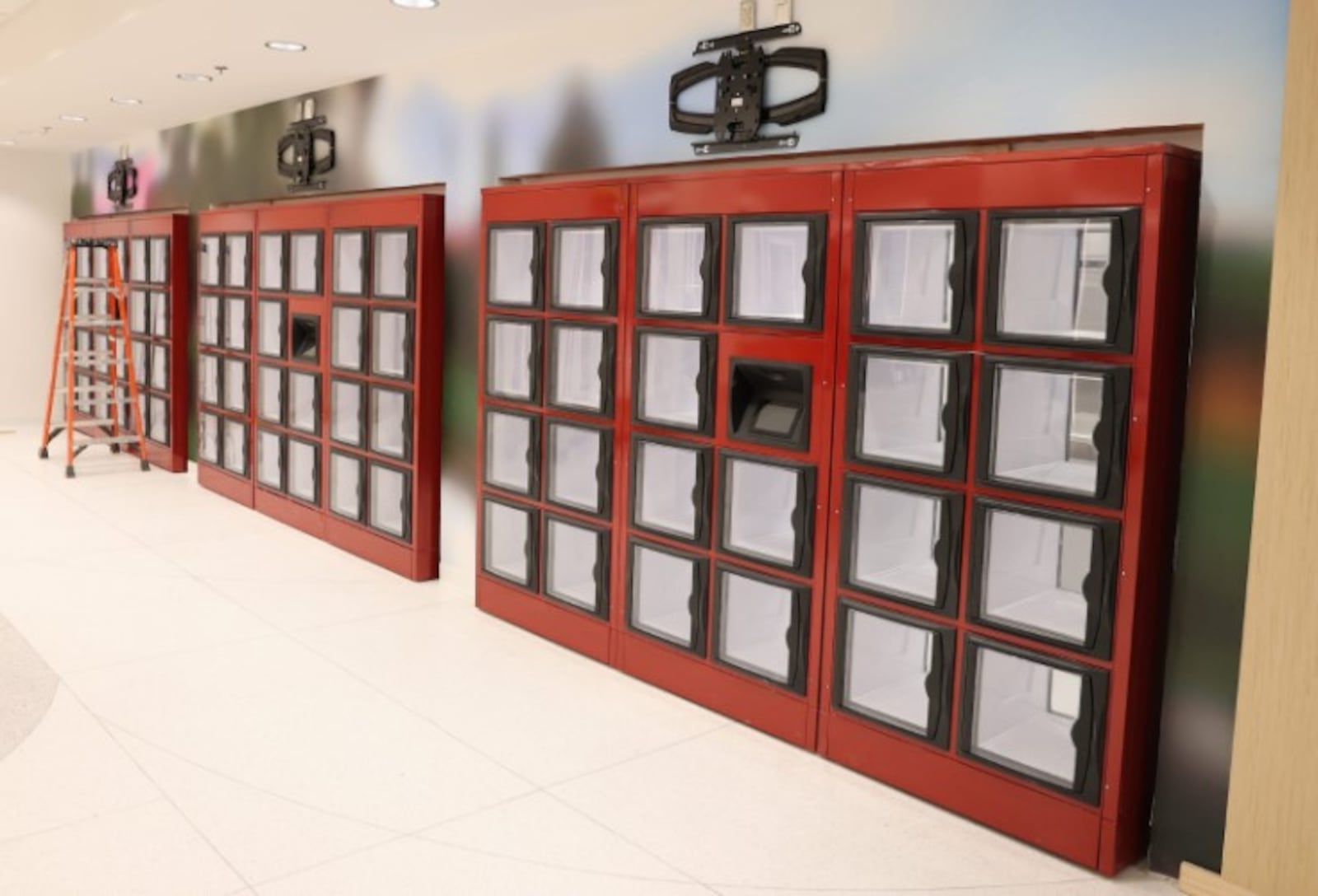 Bell Tower on High Street in Oxford has added lockers where folks who order food on-the-go on the Miami University campus can pick it up. CONTRIBUTED