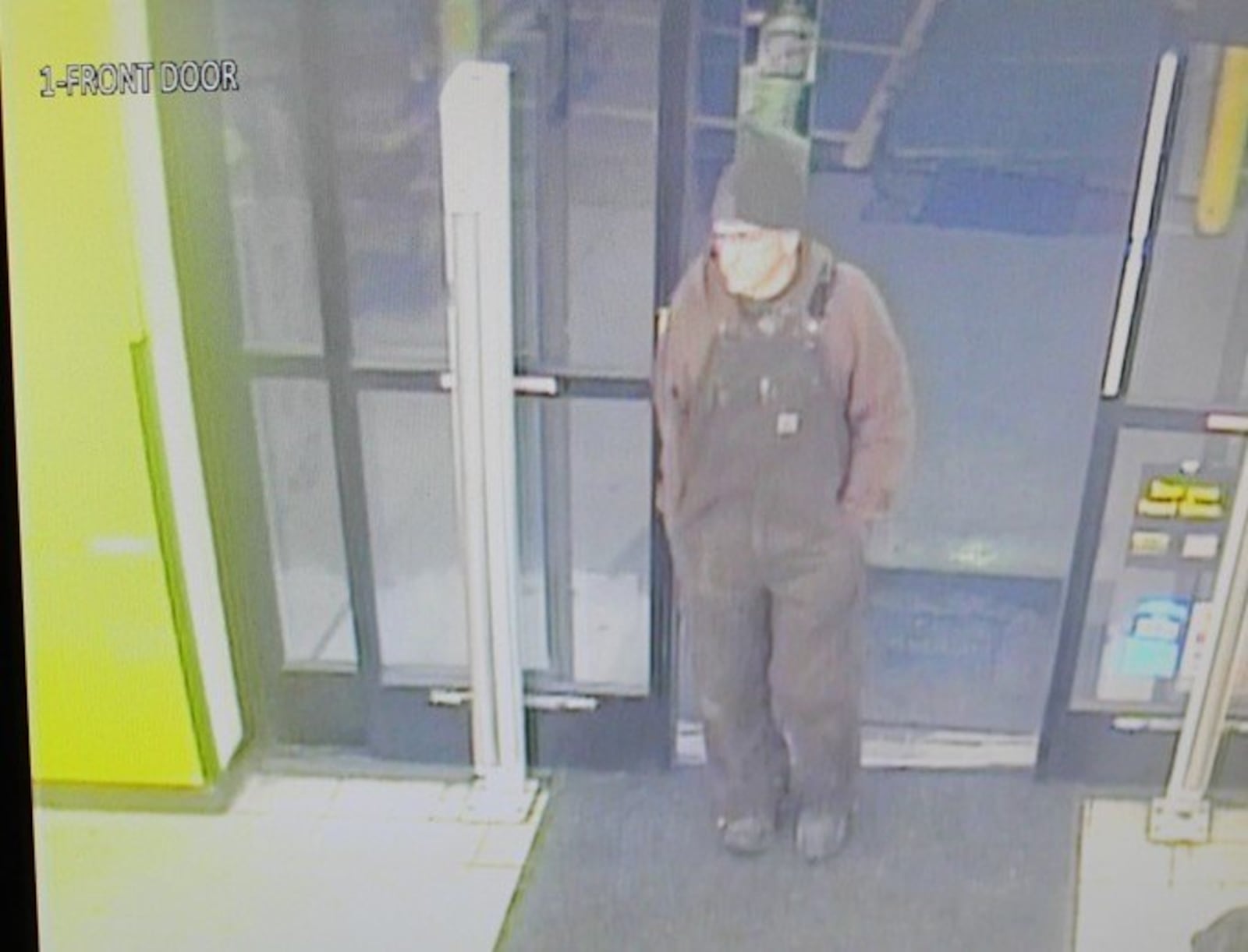 Store photo of a person of interest in a stabbing outside the Dollar General in Madison Twp. Saturday night. BUTLER COUNTY SHERIFF'S OFFICE