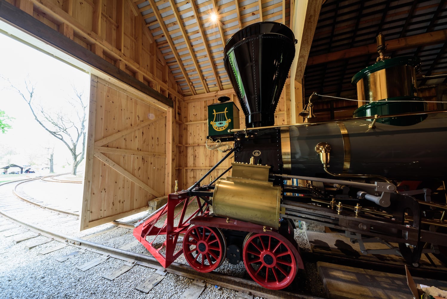 PHOTOS: A sneak peek at the new Carillon Park Railroad