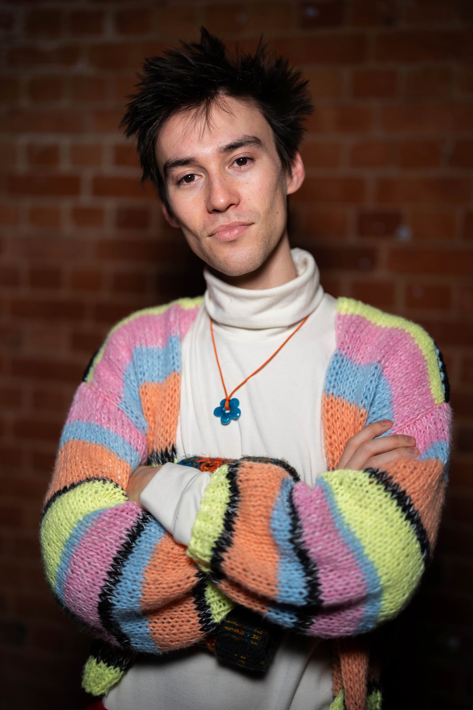 Jacob Collier poses for a portrait on Thursday, Dec. 12, 2024, in London. (Photo by Scott A Garfitt/Invision/AP)