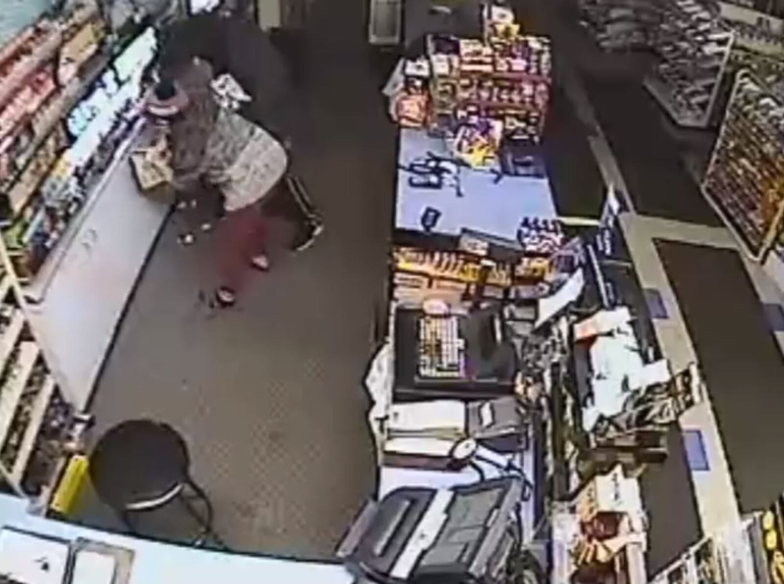 On Feb. 11, a couple steals cartons of cigarettes from convenience store in Fairfield. CONTRIBUTED