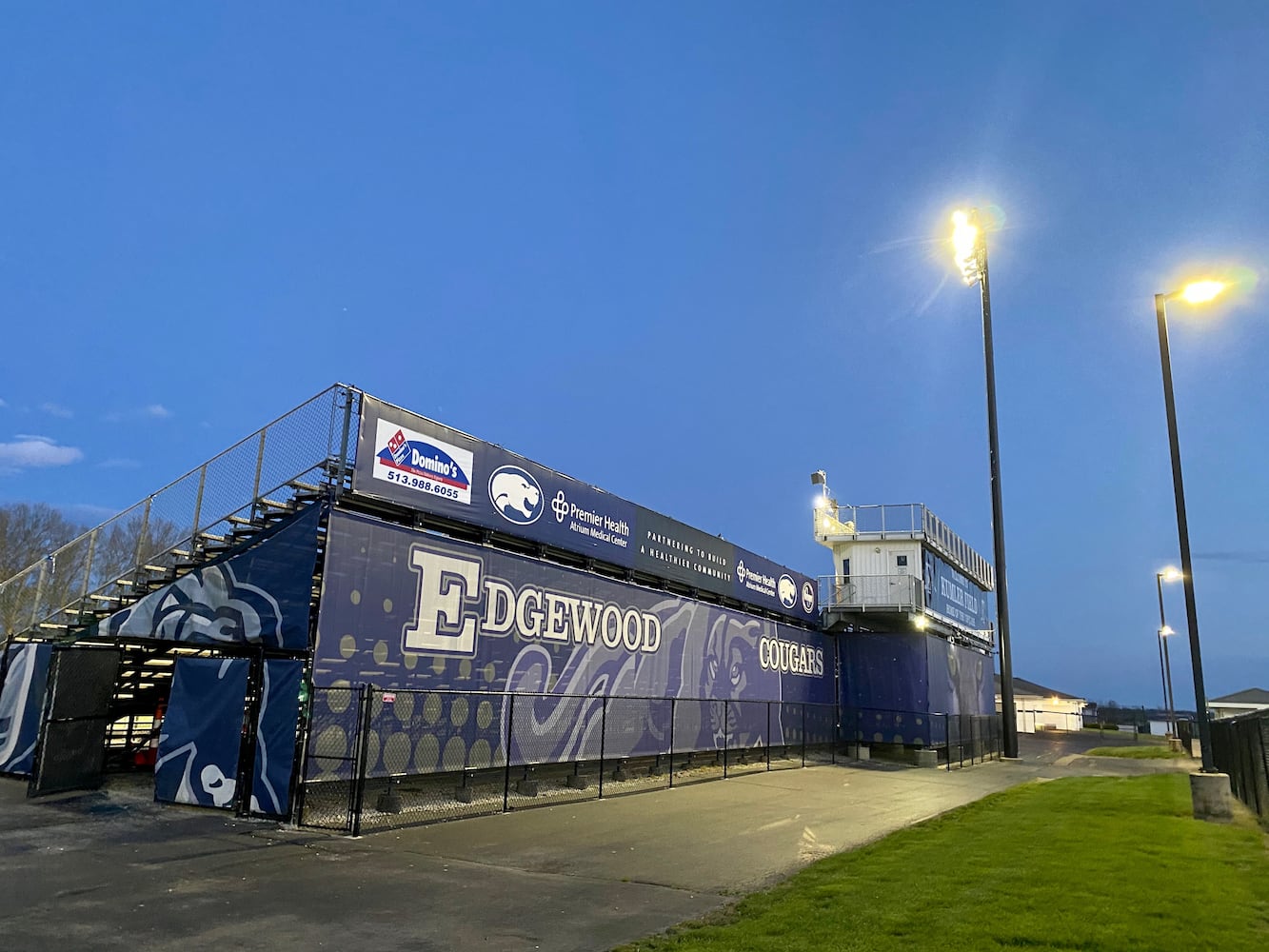 PHOTOS: Butler County high schools honor Class of 2020 with stadium lights displays