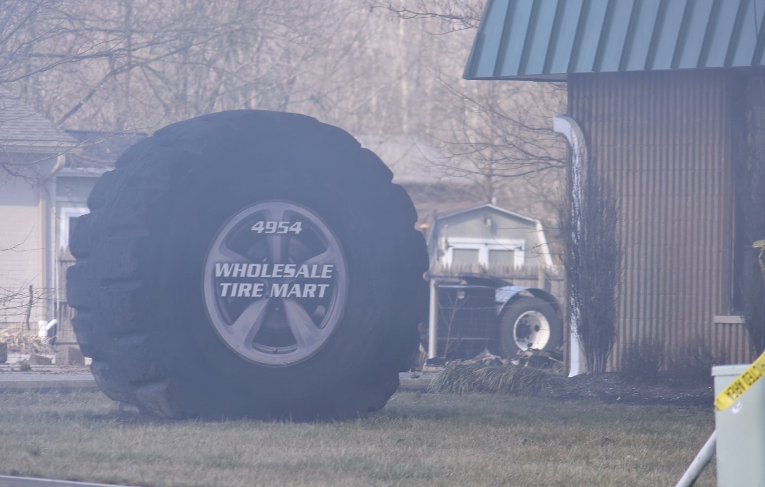 PHOTOS: Massive fire at tire warehouse in Butler County