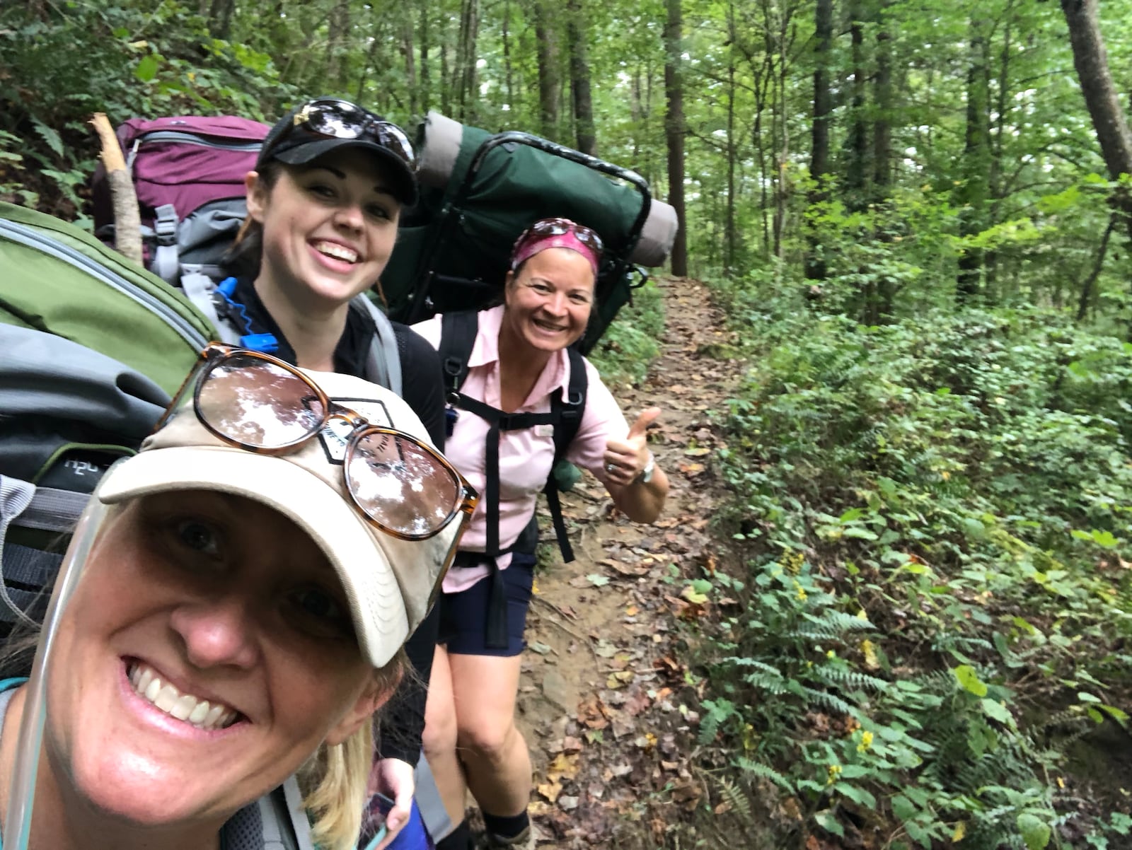 Fun on the trail during an Arrow Adventure's Women, Wine + Wilderness event. CONTRIBUTED