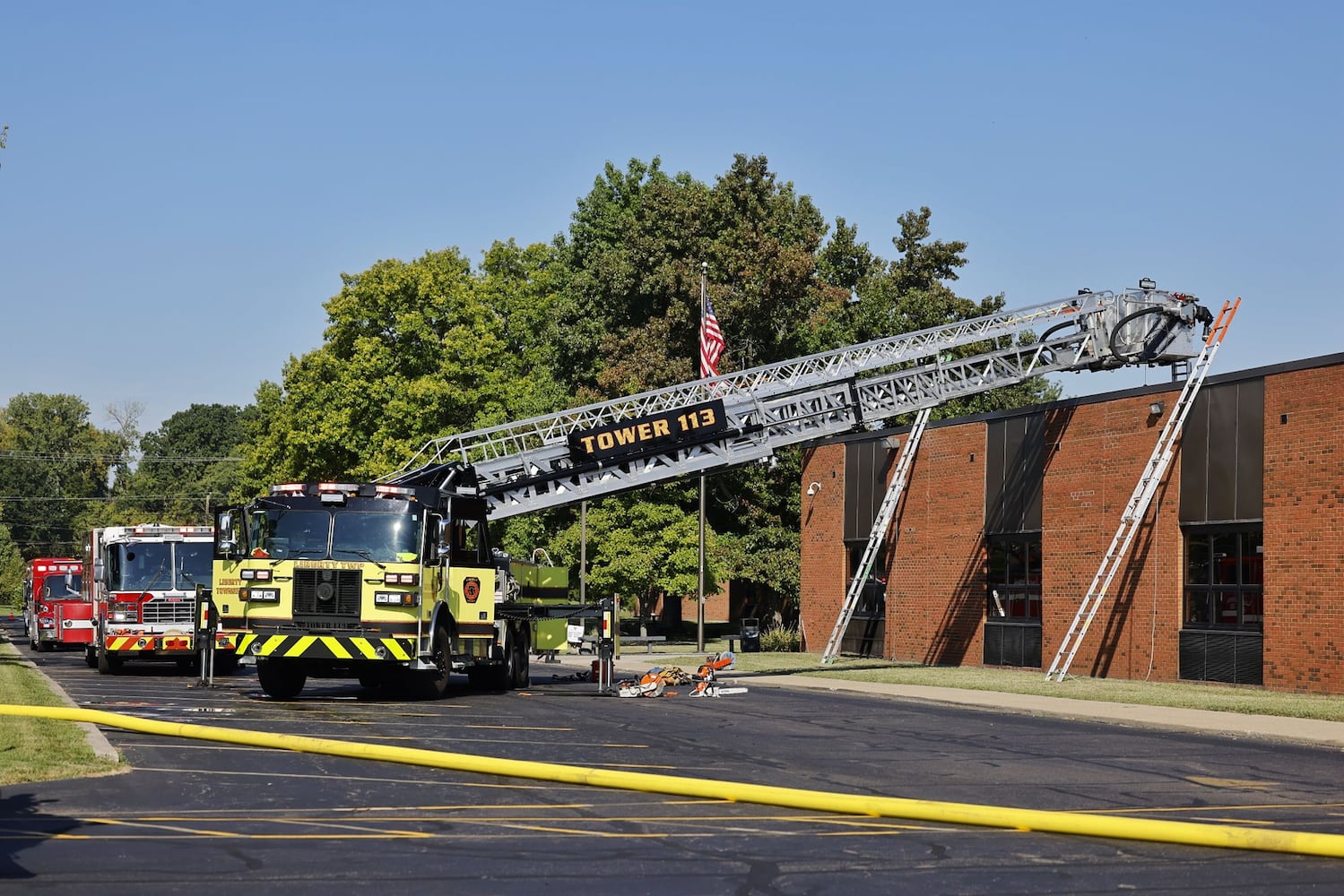 090423 Fire at Hopewell Jr High