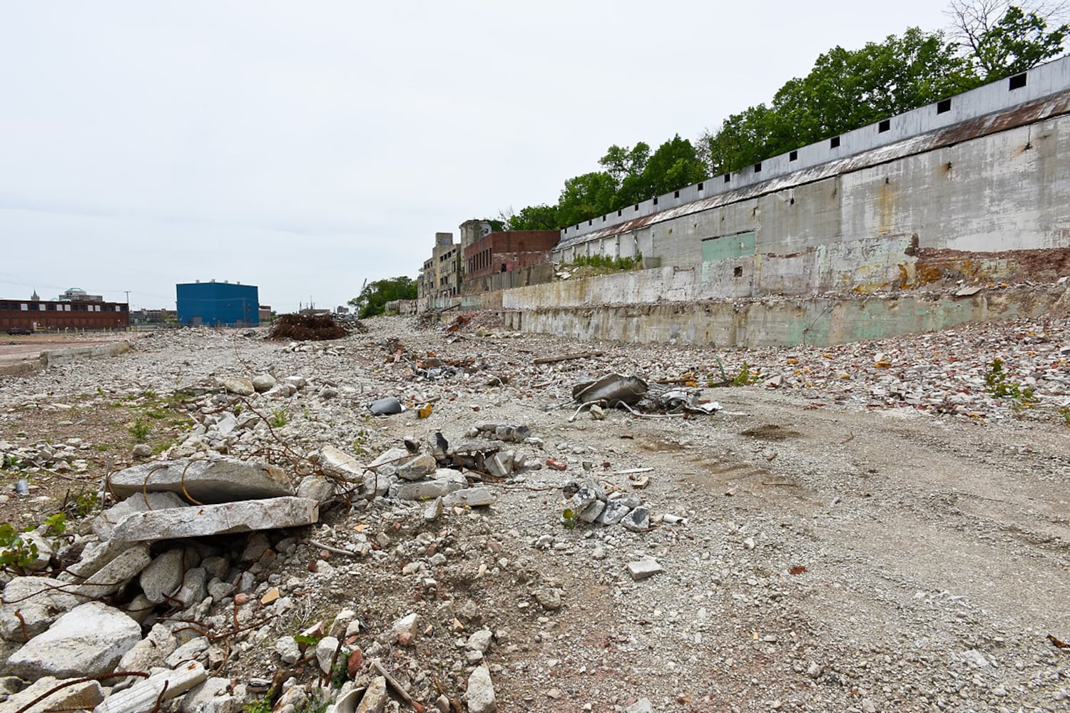 Tour of former Champion Paper Mill