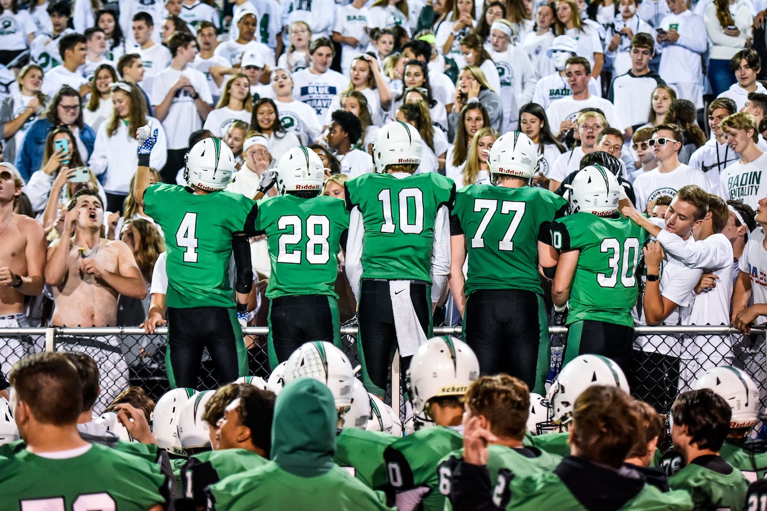 Badin vs Carroll Football