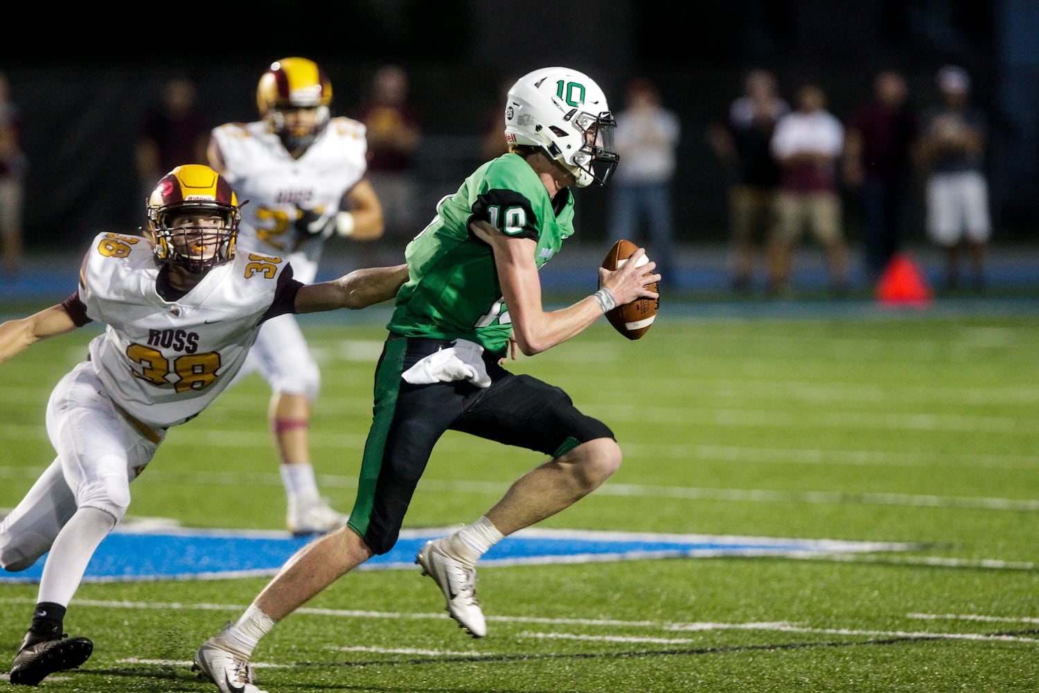 Ross beats Badin 20-19 in season opener football