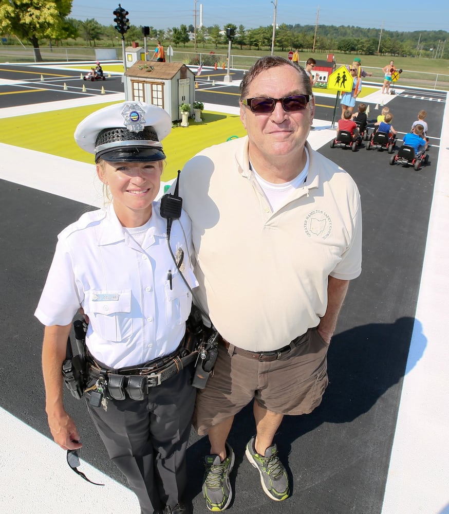 Youngsters learn safety lessons in renovated Safety Town