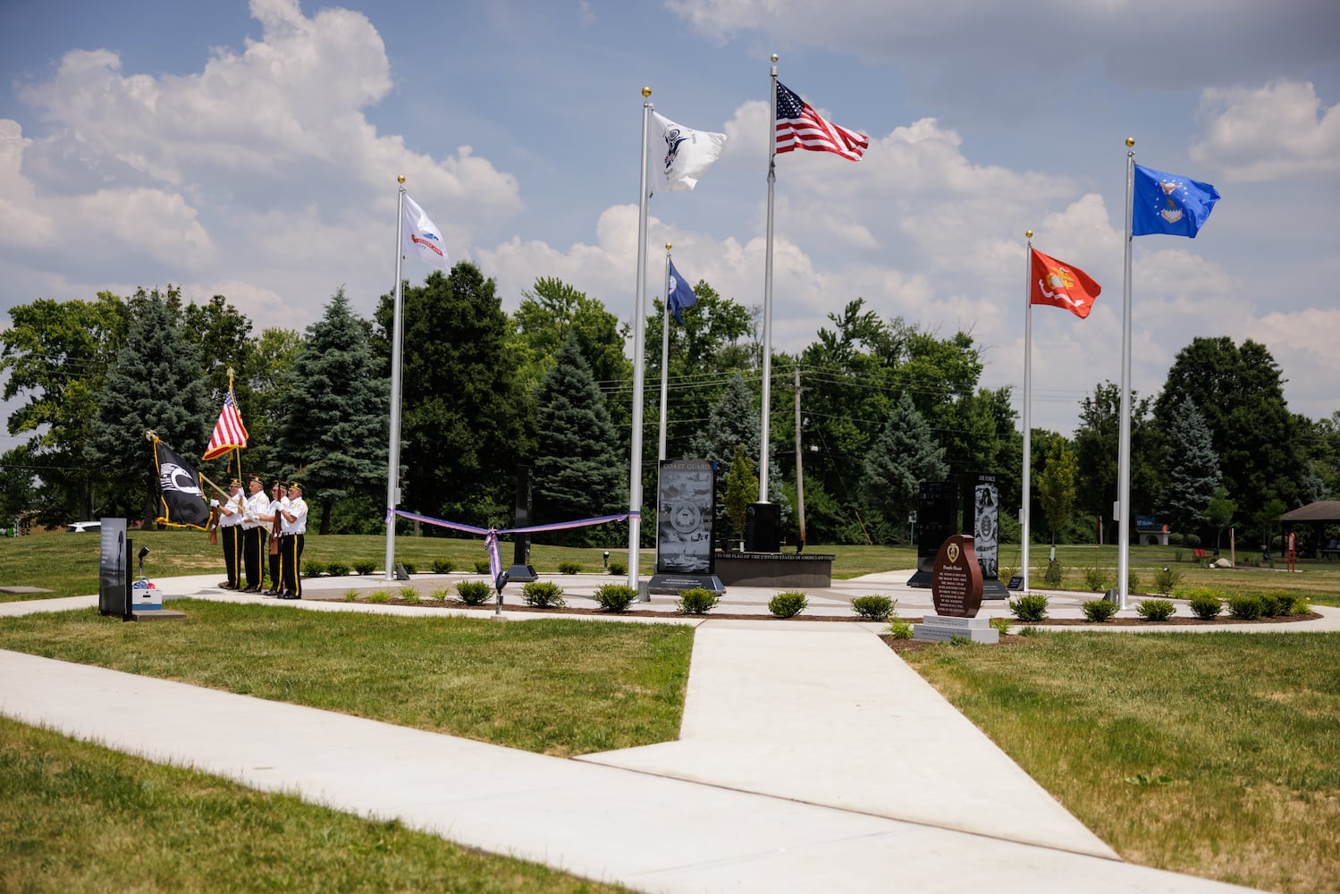 Fairfield Twp. Veterans Memorial Dedication