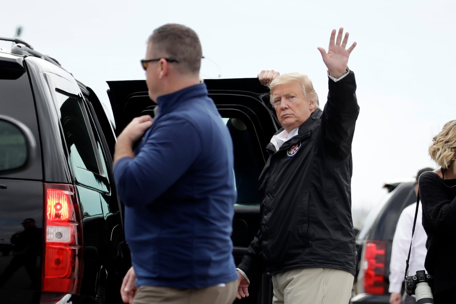 Trump visits Alabama after deadly tornado